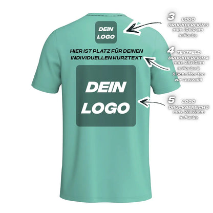 Erima Herrenlaufshirt Intro Funktionsteamshirt, mint - machsport