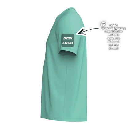 Erima Herrenlaufshirt Intro Funktionsteamshirt, mint - machsport