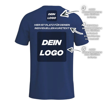 Erima Herrenlaufshirt Intro Funktionsteamshirt, new navy - machsport