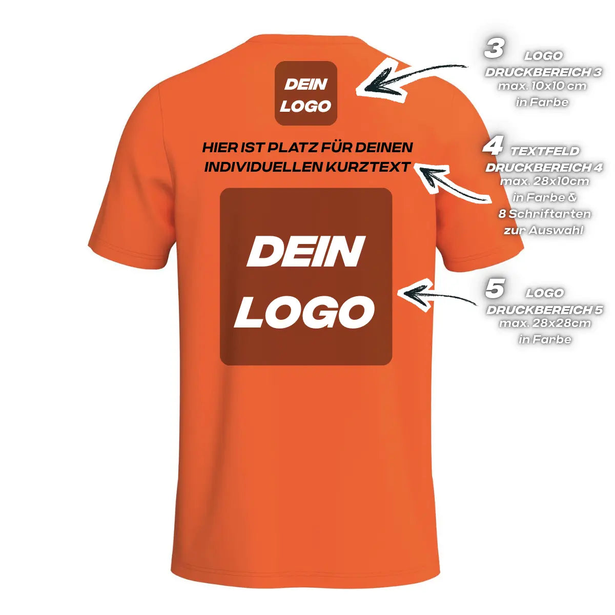 Erima Herrenlaufshirt Intro Funktionsteamshirt, orange - machsport – Bild 