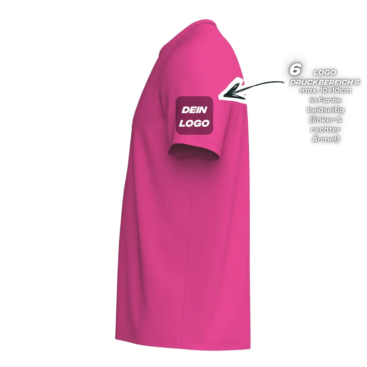 Erima Herrenlaufshirt Intro Funktionsteamshirt, pink - machsport
