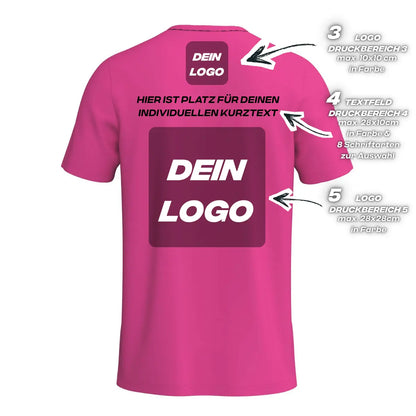 Erima Herrenlaufshirt Intro Funktionsteamshirt, pink - machsport