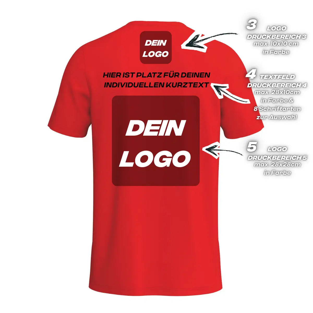 Erima Herrenlaufshirt Intro Funktionsteamshirt, rot - machsport
