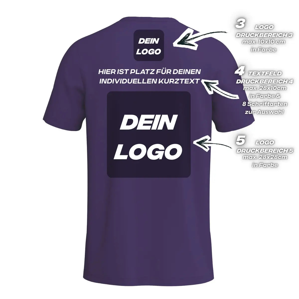 Erima Herrenlaufshirt Intro Funktionsteamshirt, violet - machsport