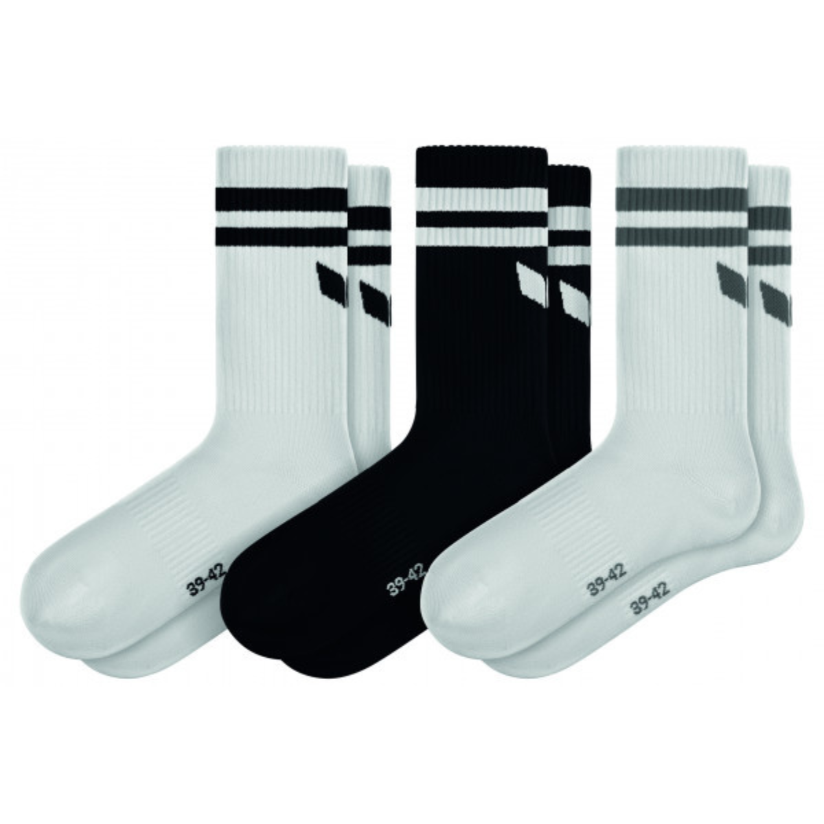 Erima Sportsocken Wings Socks 3-Pack - machsport – Bild 