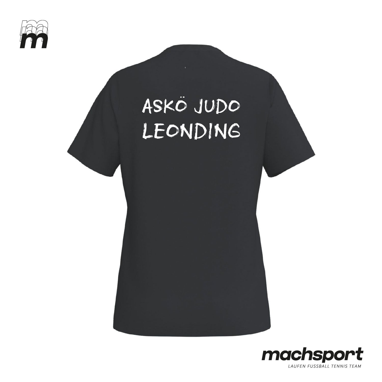 Damen Freizeitshirt von Erima für Teamsport, Rückansicht, ASKÖ Judo Leonding, bequemes Judo-Leisure-Shirt, sportliche Damenmode – Bild 