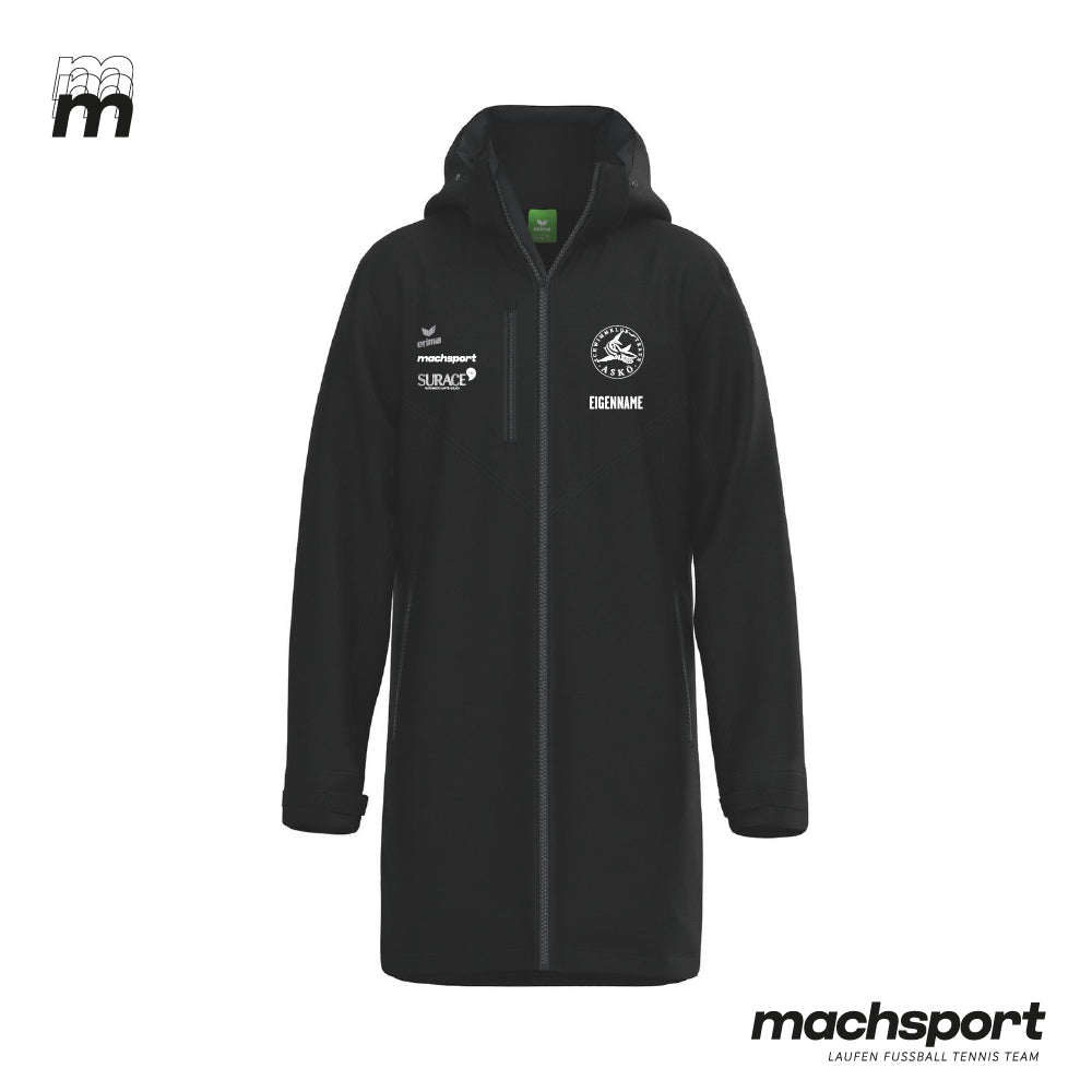 ASKÖ Schwimmklub Traun Winterjacke lang - machsport – Bild 