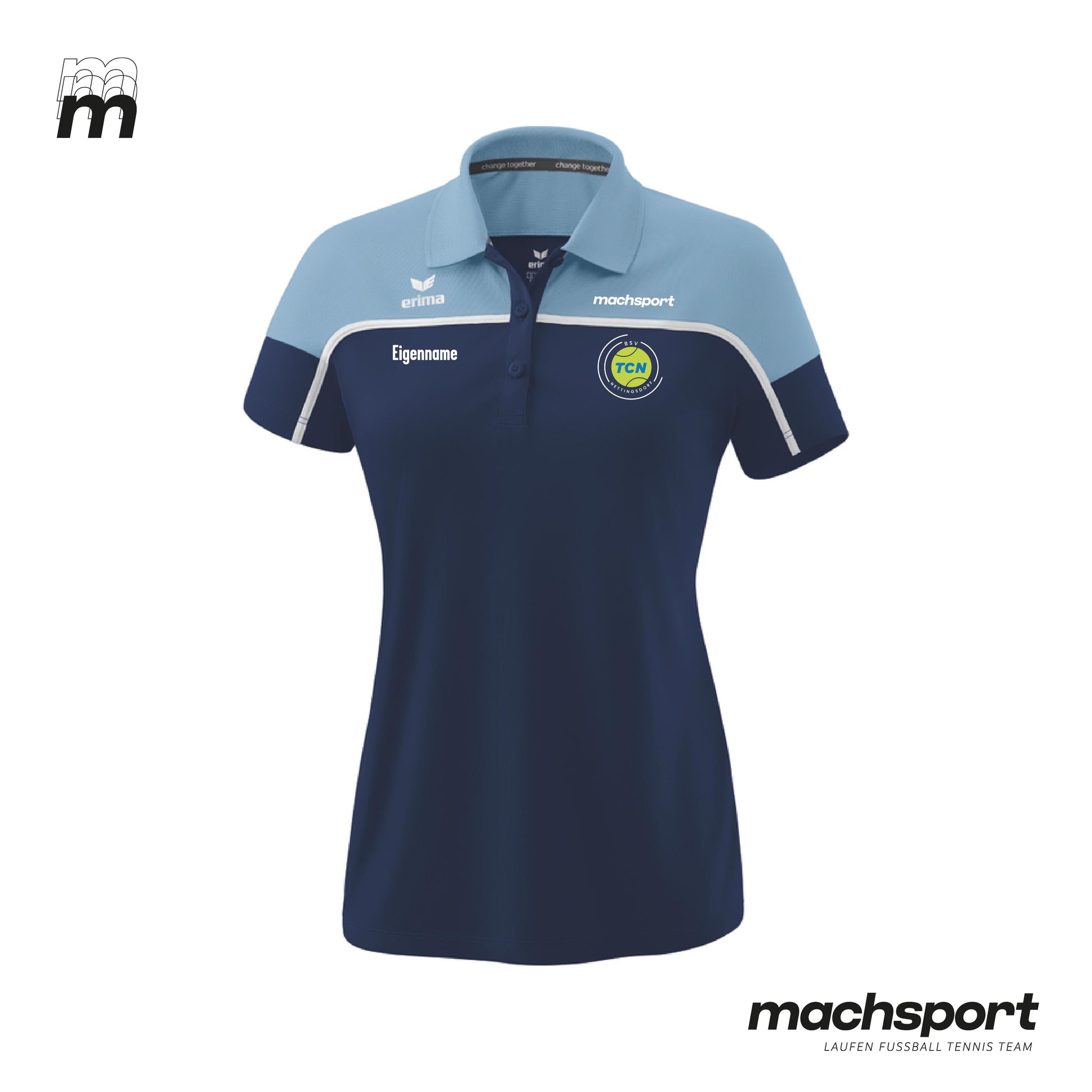 BSV TC Nettingsdorf Poloshirt Damen - machsport – Bild 
