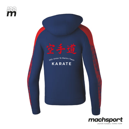 DSG Union St. Martin/Traun - Sektion Karate Trainingshoodie inkl. Rückenlogo - machsport