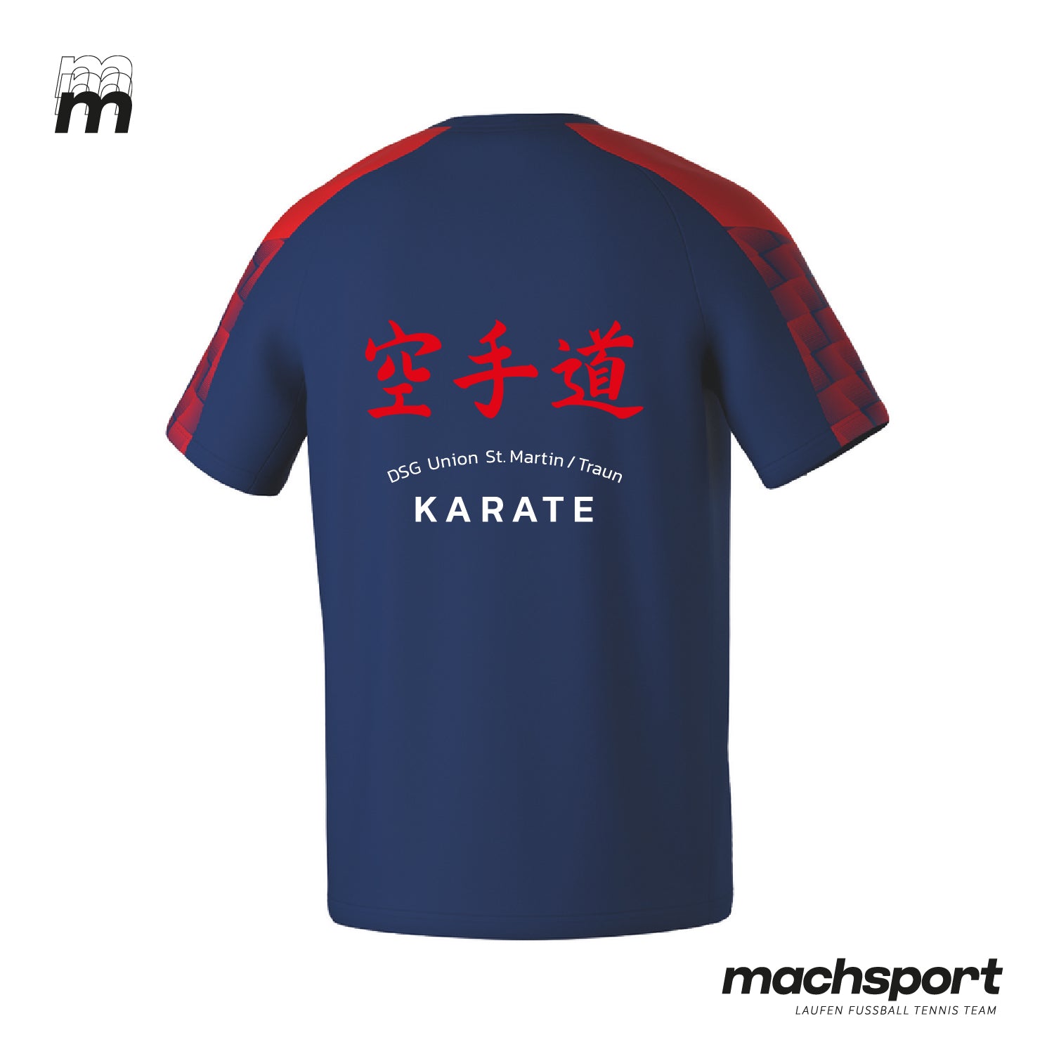 DSG Union St. Martin/Traun - Sektion Karate Trainingsshirt - machsport – Bild 