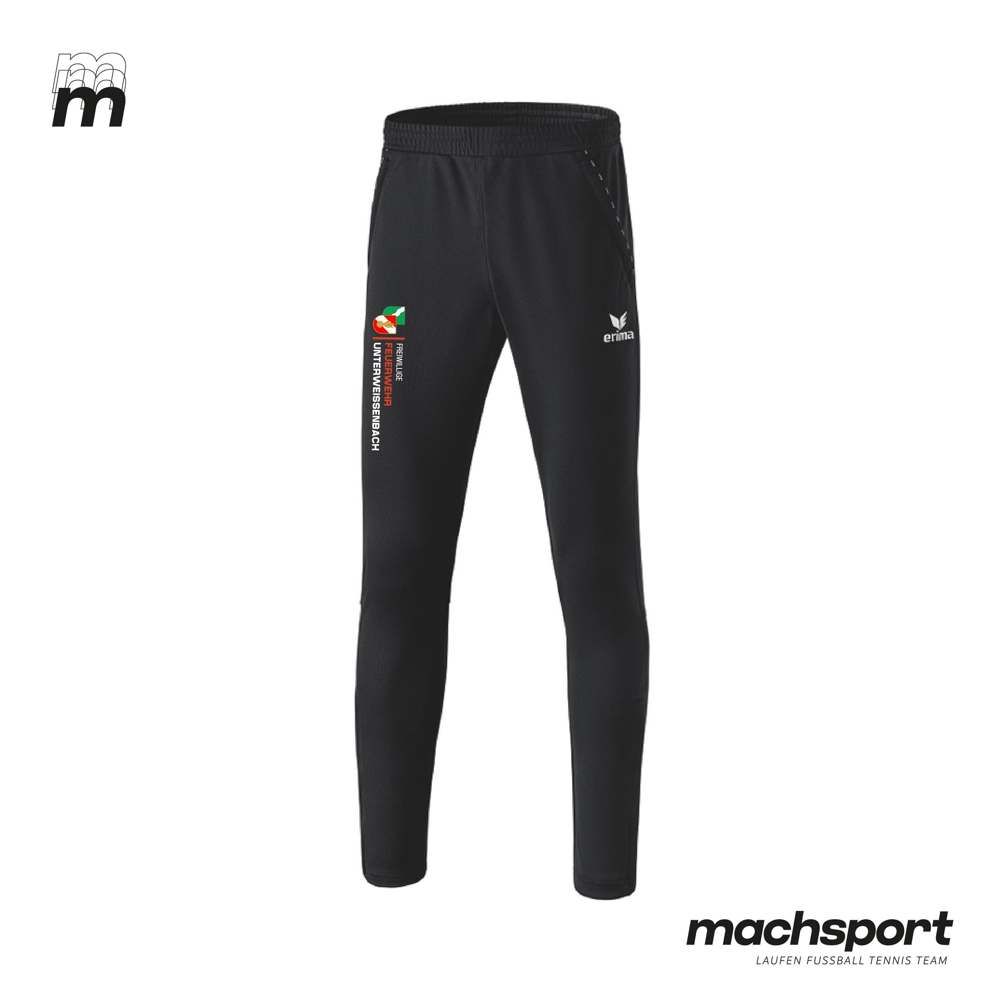 Freiwillige Feuerwehr Unterweißenbach Trainingshose - machsport – Bild 