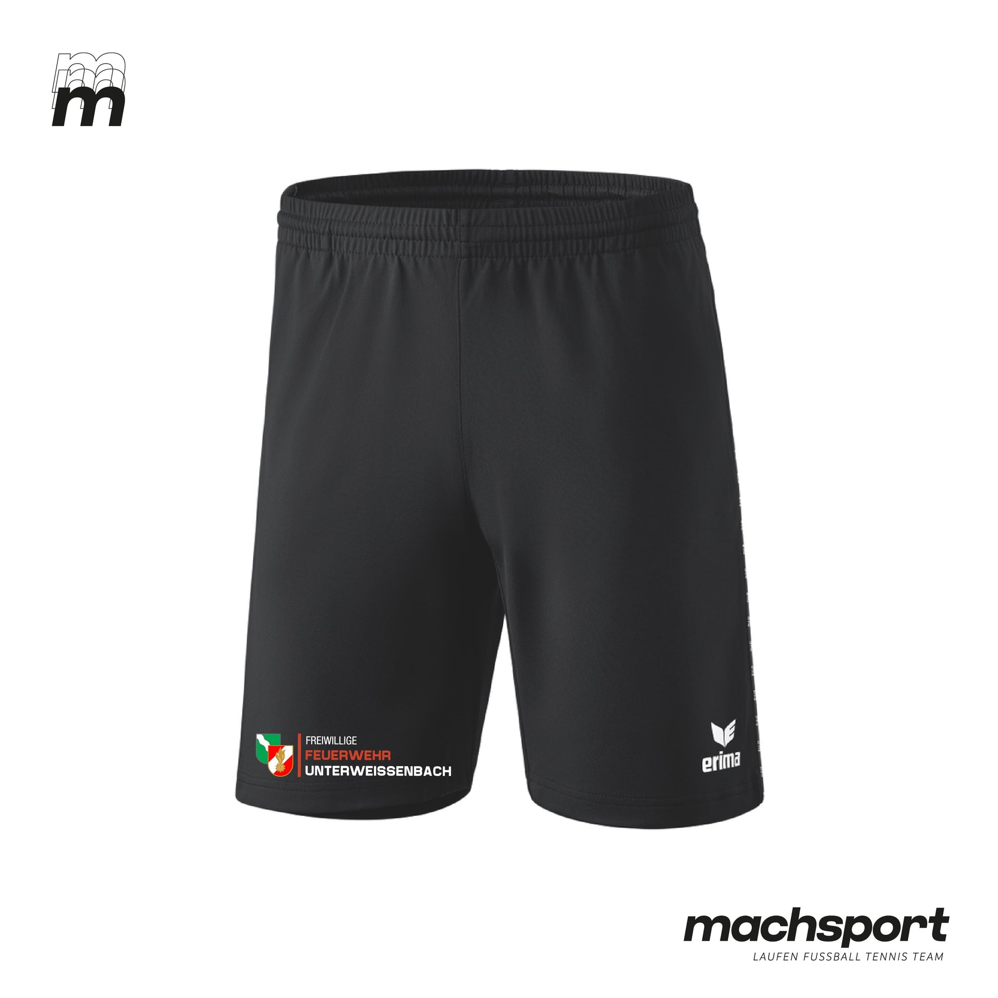 Freiwillige Feuerwehr Unterweißenbach Trainingsshorts - machsport – Bild 
