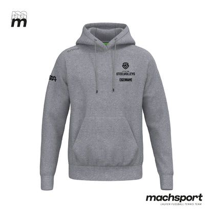 LINZ AG Steelvolleys Hoody grau - machsport
