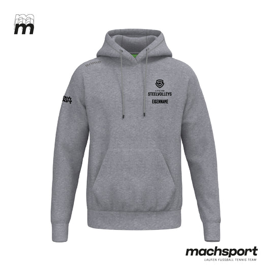 LINZ AG Steelvolleys Hoody grau – 128