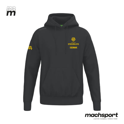 LINZ AG Steelvolleys Hoody schwarz - machsport