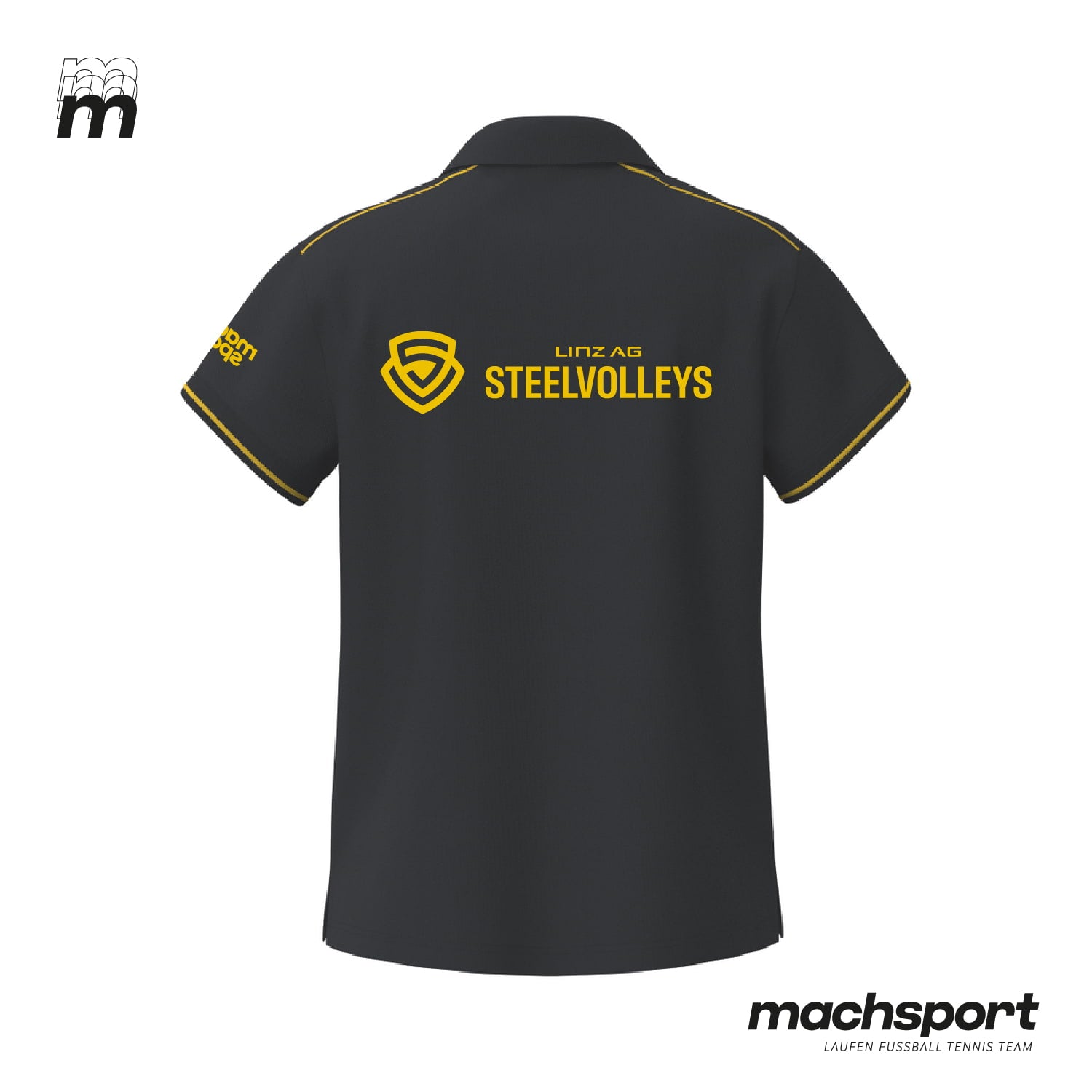 LINZ AG Steelvolleys Poloshirt Damen - machsport – Bild 