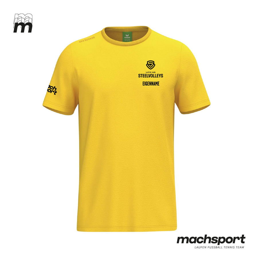 Erima Teamsport T-Shirt für Linz AG Steelvolleys, bequemes und stylisches Sportshirt in neutralem Design.
