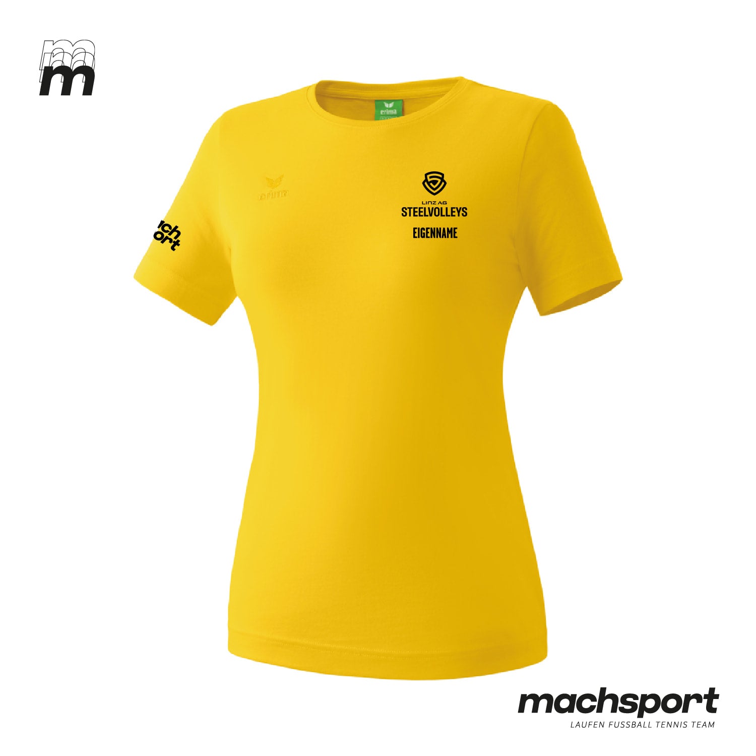 LINZ AG Steelvolleys T-Shirt Damen - machsport – Bild 