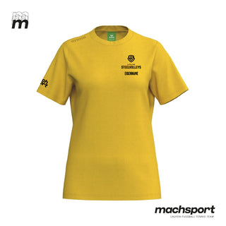 Dament-Shirt von Erima für Teamsport, LINZ AG Steelvolleys, neues T-Shirt mit Logo und sportlichem Design, angenehmer Stoff.