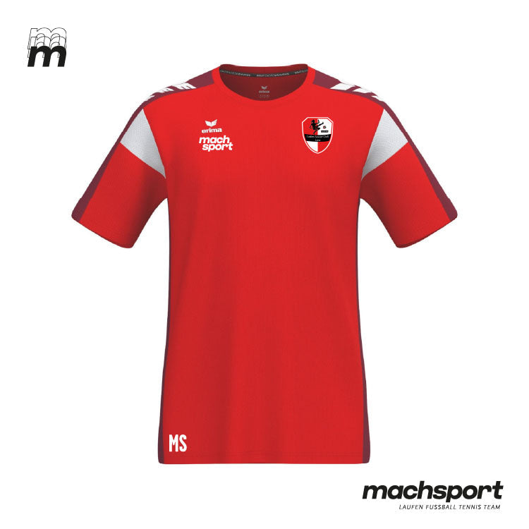 Teamsport Trainingsshirt von Erima für den LSC Linz, bequemes Trainingsshirt mit Vereinslogo und sportlichem Design.