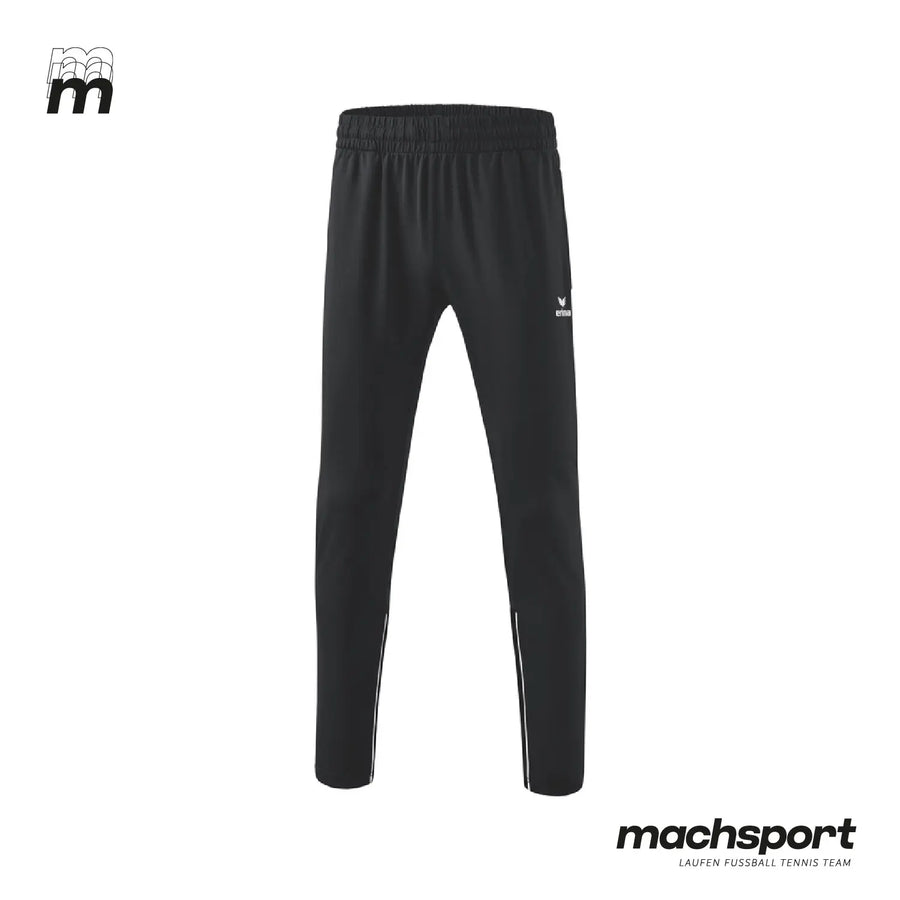 Erima MUTS Performance Trainingshose für Teamsport, schwarz mit elastischem Bund und sportlichem Design.