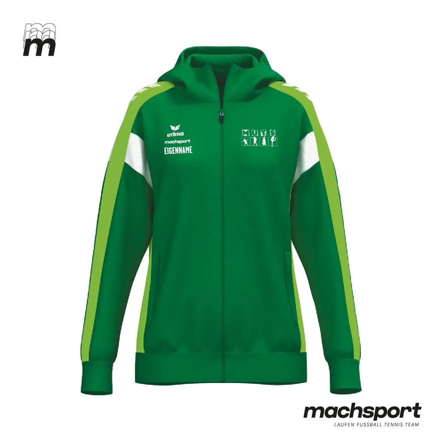 MUTS Trainingsjacke mit Kapuze Damen - machsport
