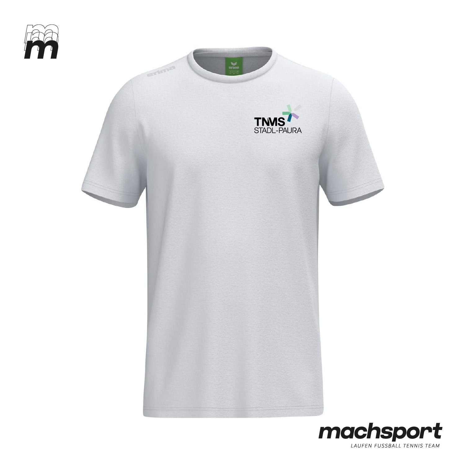 Erima Teamsport Basic T-Shirt für Stadl-Paura, bequemes Baumwollshirt in neutralem Design, ideal für sportliche Aktivitäten. – Bild 
