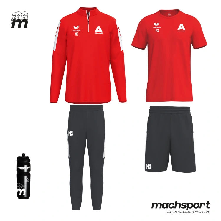 Union HOVA Adlwang Teamsport Trainingsset von Erima, kleines Sportset mit Trainingsjacke und Hosen, für sportliche Aktivitäten.