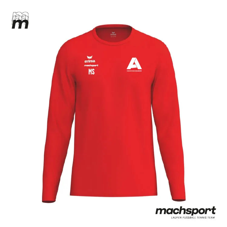 Union HOVA Adlwang langarm Trainingsshirt von Erima, Teamsport, bequemes langärmeliges Sportshirt mit Vereinslogo und sportlichem Design