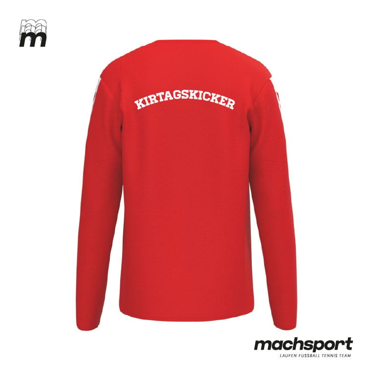 Union Hova Adlwang Trainingssweatshirt von Erima, Teamsport, Rückenansicht mit Kapuze und Logo, bequemer Sportsweatshirt für Mannschaftssport.