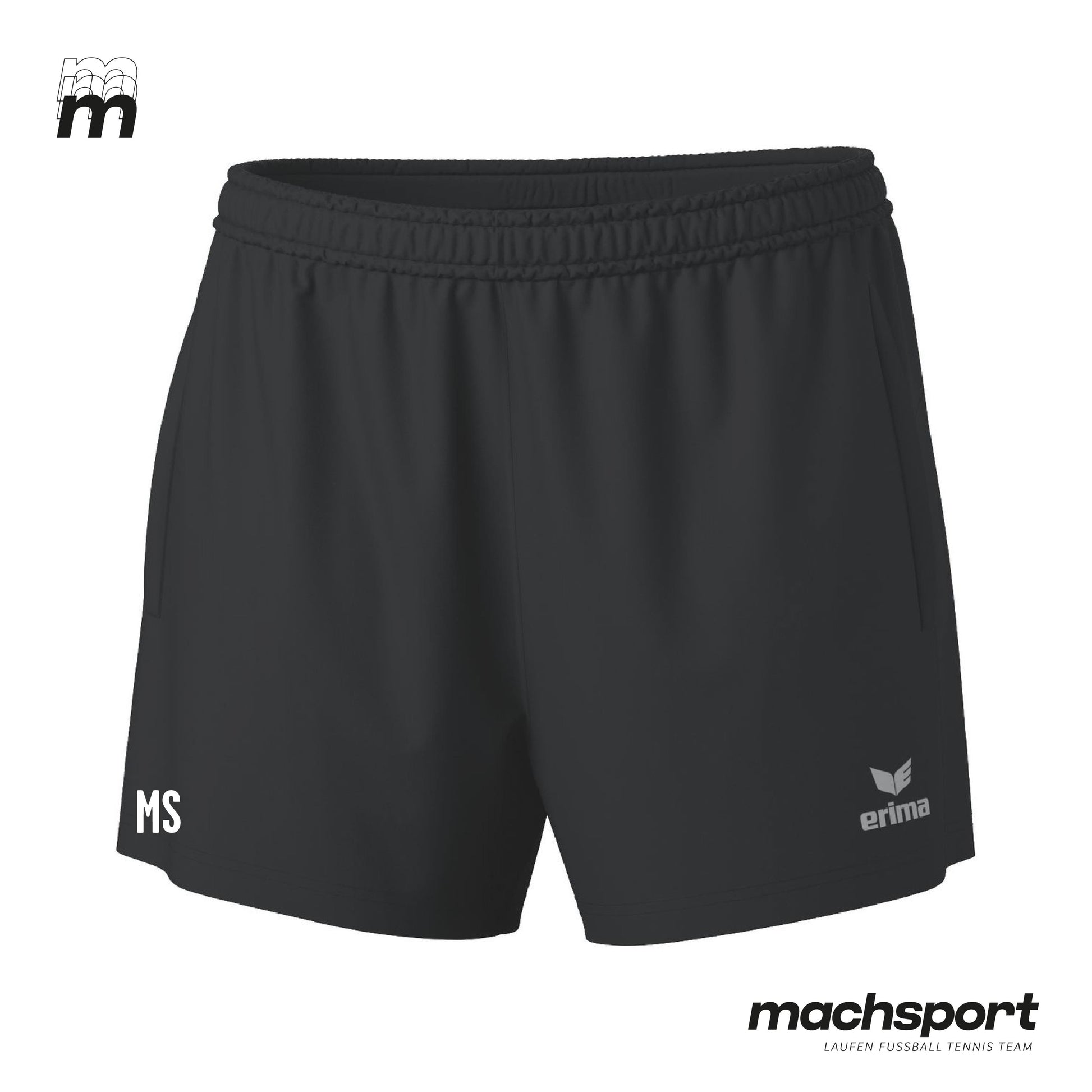Union Schönau Trainingsshort mit Taschen Damen - machsport – Bild 