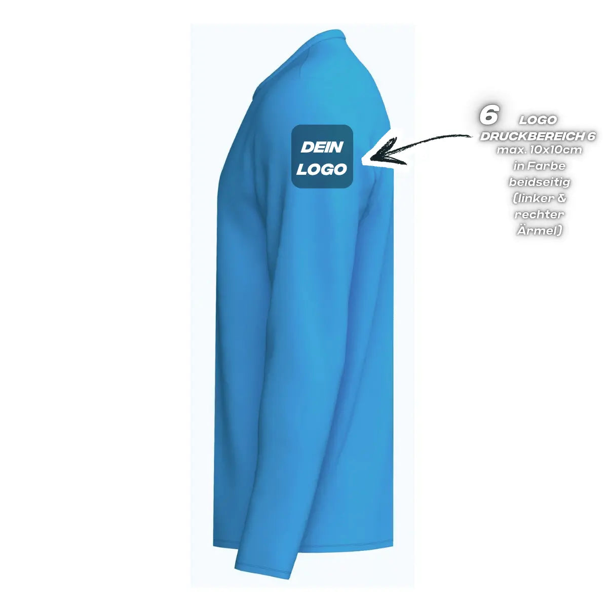 Erima Unisexlaufshirt Intro Funktionsteamshirt longsleeve, curacao - machsport – Bild 