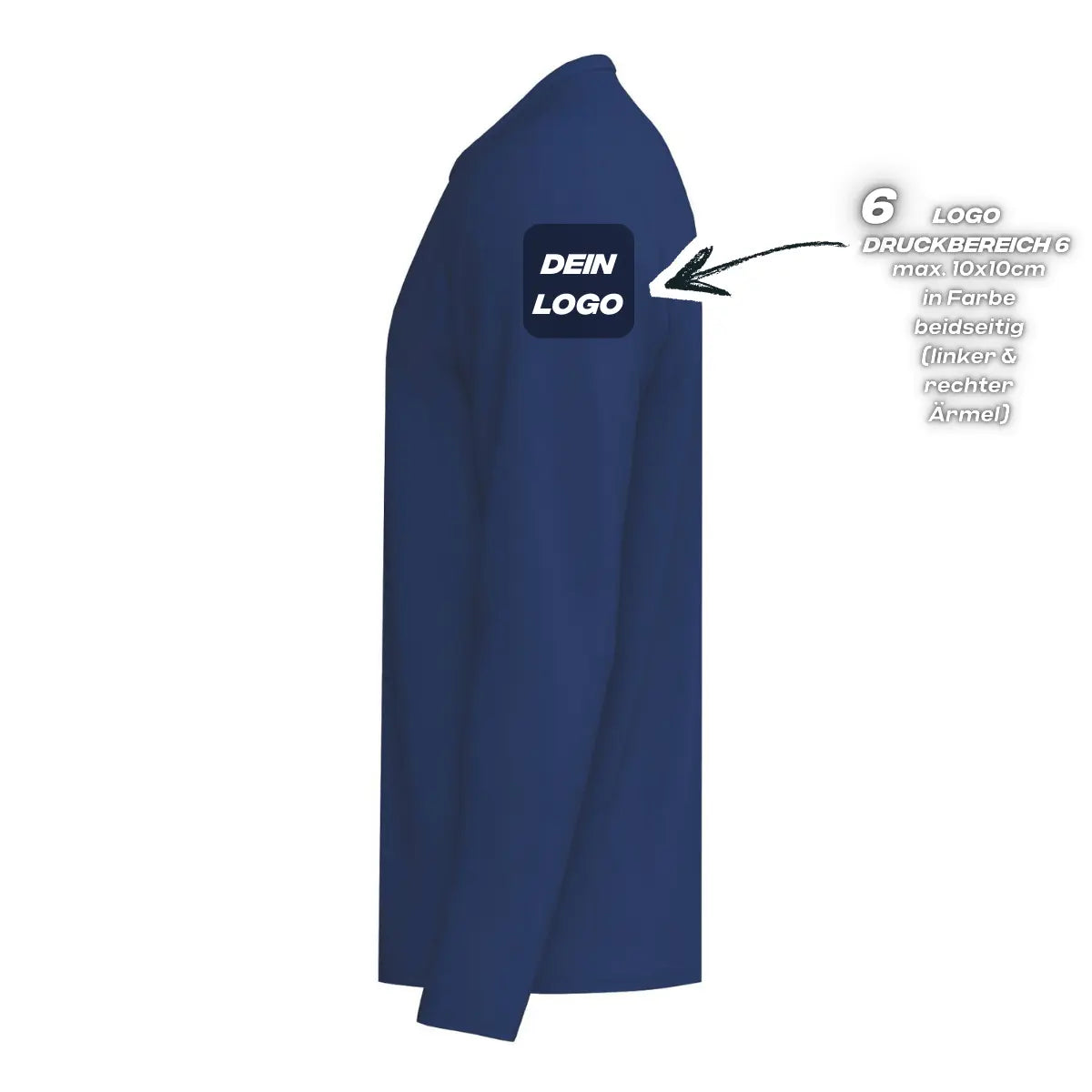 Erima Unisexlaufshirt Intro Funktionsteamshirt longsleeve, new navy - machsport – Bild 