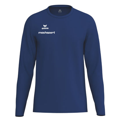 Erima Unisexlaufshirt Intro Funktionsteamshirt longsleeve, new navy - machsport