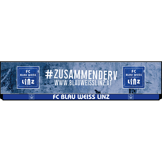 FC Blau-Weiß Linz Kennzeichenhalter (Paar) – blau / ONE SIZE