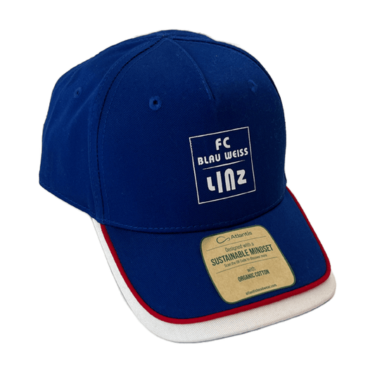 FC Blau-Weiß Linz Cap Kids – blau / ONE SIZE