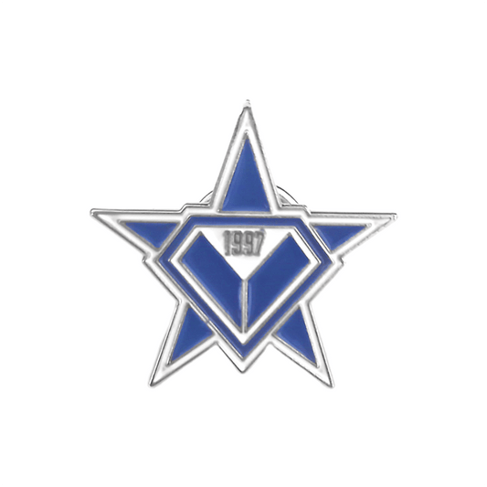 FC Blau-Weiß Linz Pin Stern 1997 – blau / ONE SIZE