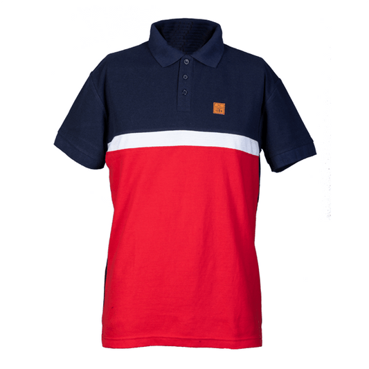 FC Blau-Weiß Linz Polo with Leather Patch