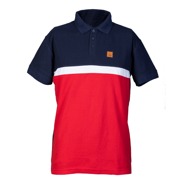 FC Blau-Weiß Linz Polo with Leather Patch - machsport