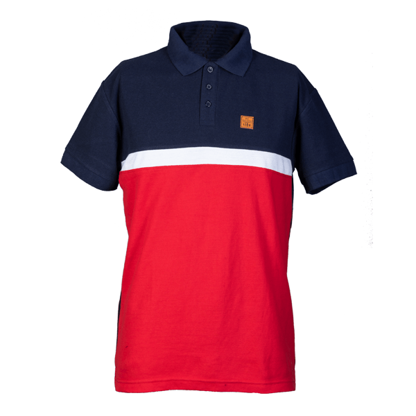 FC Blau-Weiß Linz Polo with Leather Patch