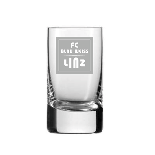 FC Blau-Weiß Linz Schnapsglas – ohne Farbe / ONE SIZE