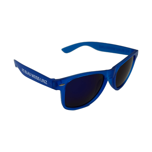 FC Blau-Weiß Linz Sonnenbrille 2.0 blau – blau / ONE SIZE