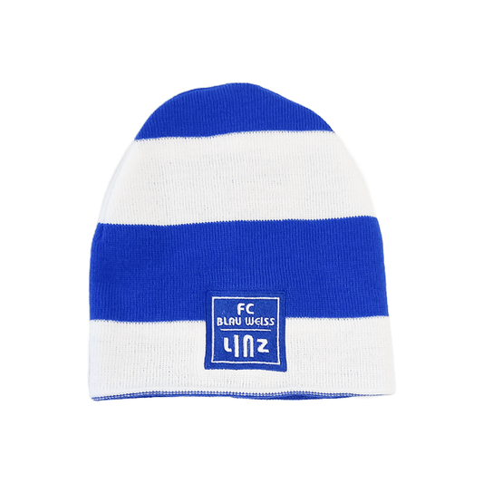 FC Blau-Weiß Linz Wendebeanie – blau / ONE SIZE