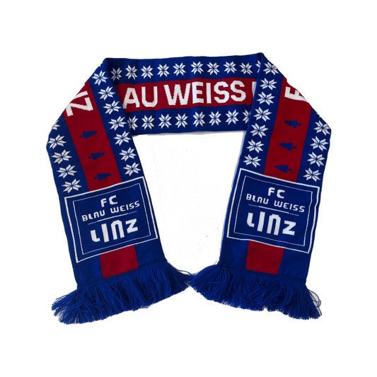 FC Blau-Weiß Linz Winterschal – blau / ONE SIZE