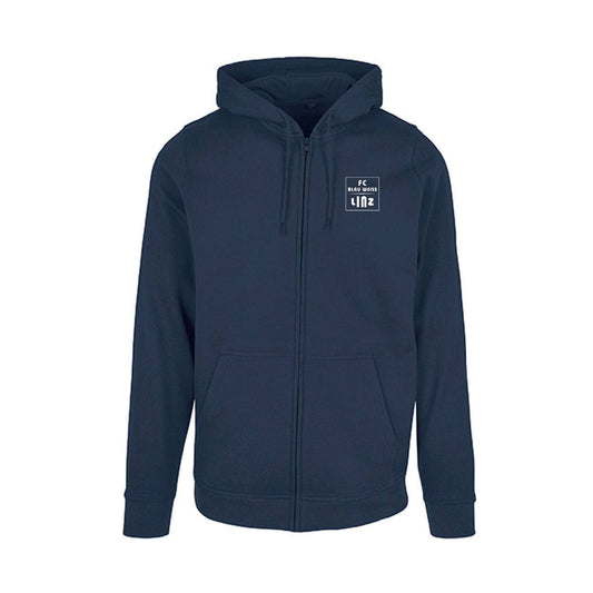 FC Blau-Weiß Linz Zip Hoodie Linzer – blau / S