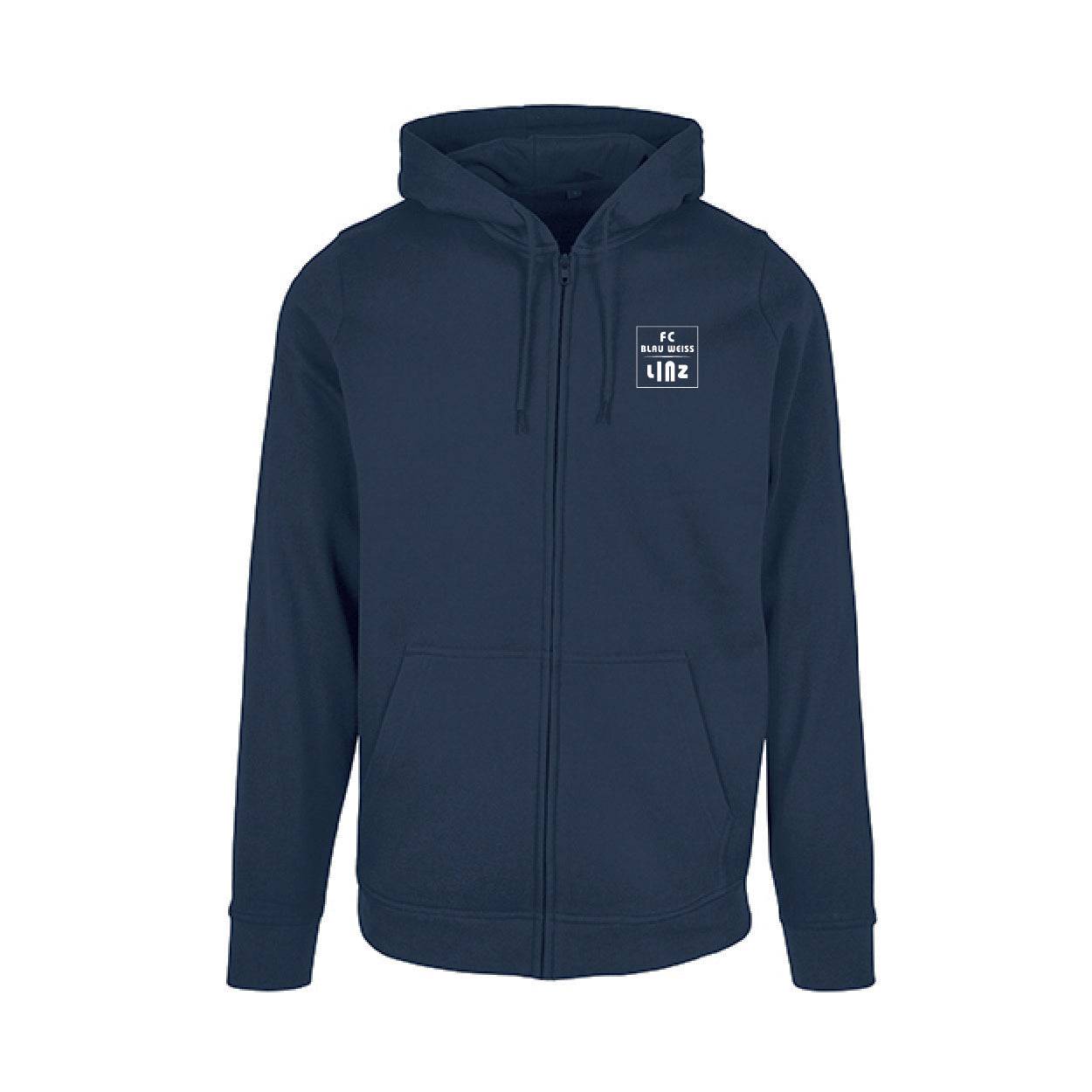 FC Blau-Weiß Linz Zip Hoodie Linzerin - machsport