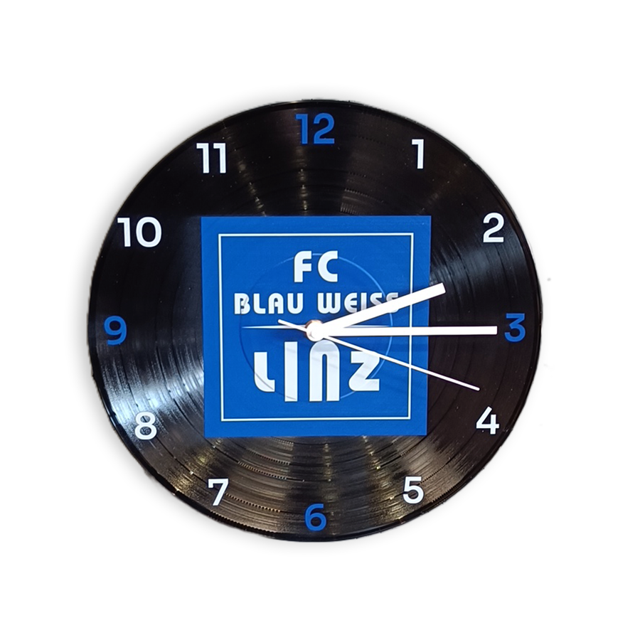 FC Blau-Weiß Linz Wanduhr - machsport