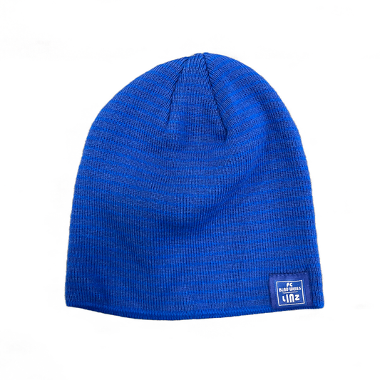 FC Blau-Weiß Linz Kids Beanie – blau / ONE SIZE