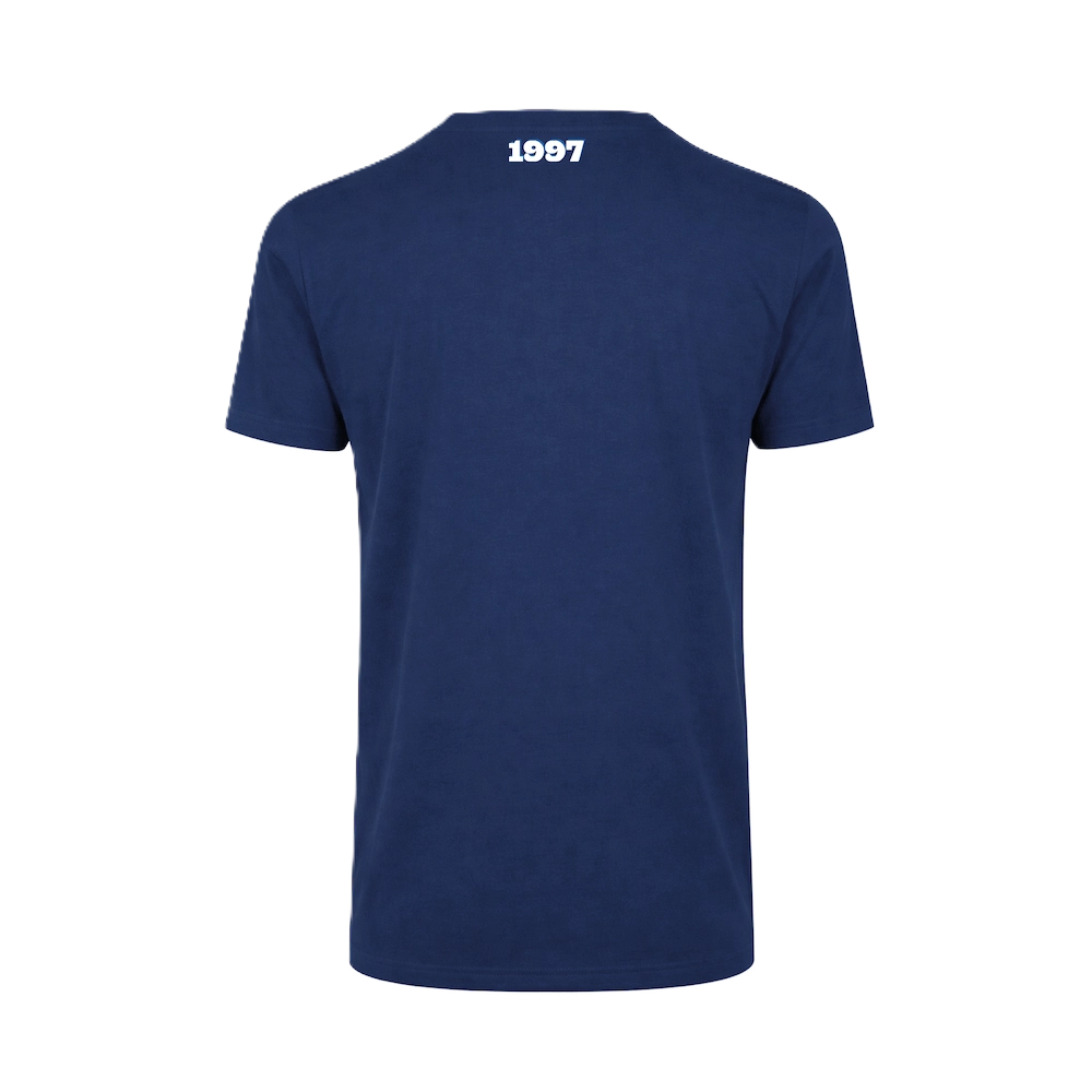 FC Blau-Weiß Linz "T-Shirt 1997" blau - machsport – Bild 