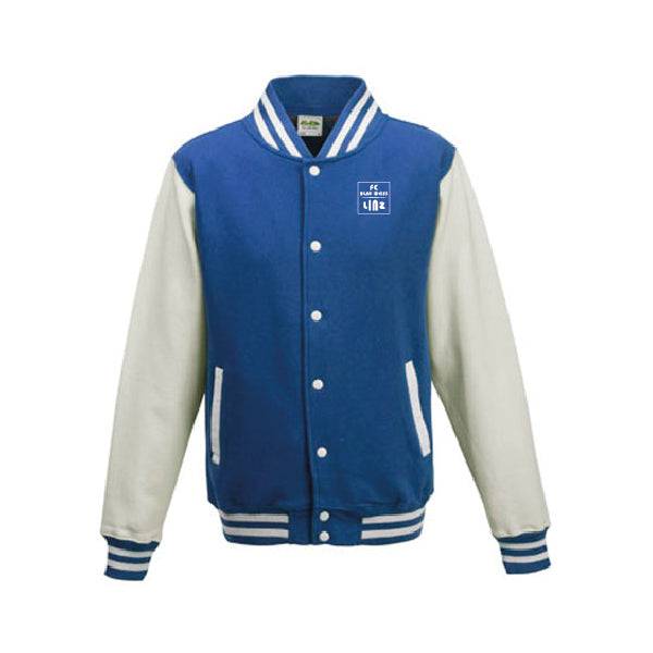 FC Blau-Weiß Linz College Jacket Royal Blau - machsport